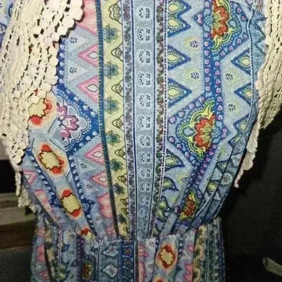 Rue 21 Strapless Maxi Dress Size L - Picture 5 of 10